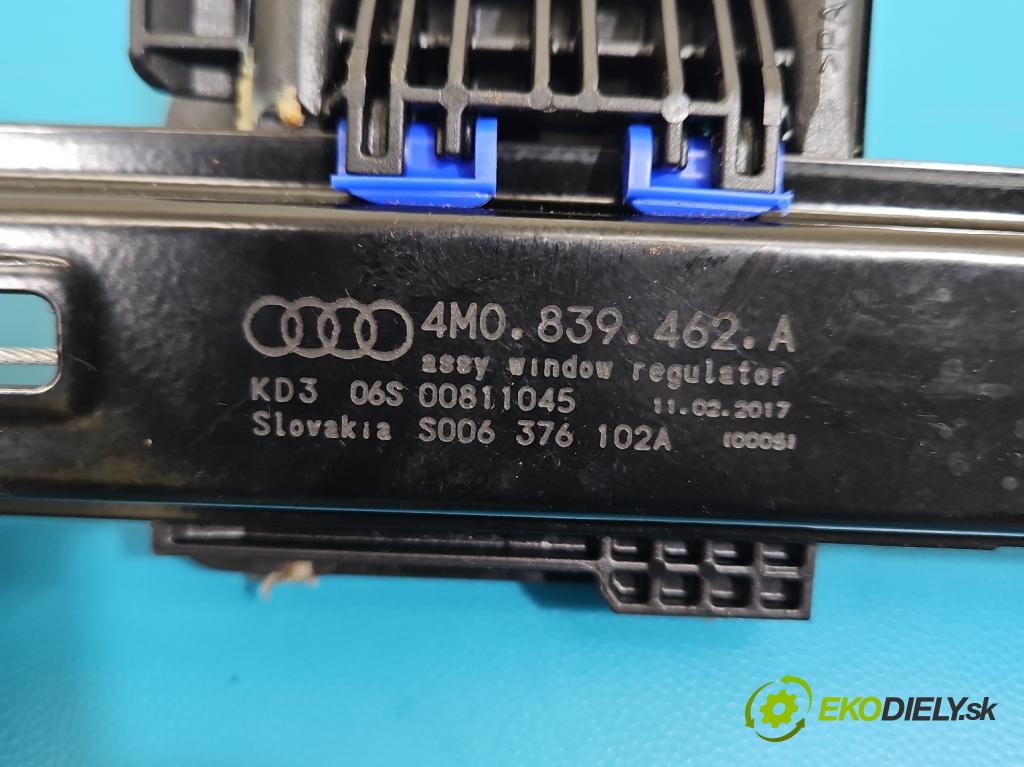 Audi Q7 2015- 3.0 TFSI CRE: 333KM: automatic 245 kW 2995 cm3 5- mechanizmus okna zadné pravý 4M0839462A