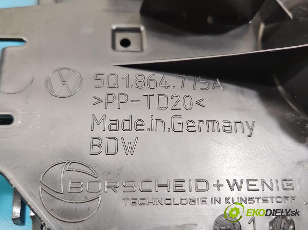 Skoda Octavia IV 2019- 2.0 TDI 116 hp manual 85 kW 1968 cm3 5- kryt plastová 5Q1864775A