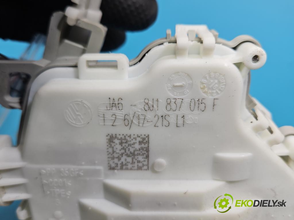 Audi Q7 2015- 3.0 TFSI 333KM: automatic 245 kW 2995 cm3 5- zámok predné ľavý 8J1837015F