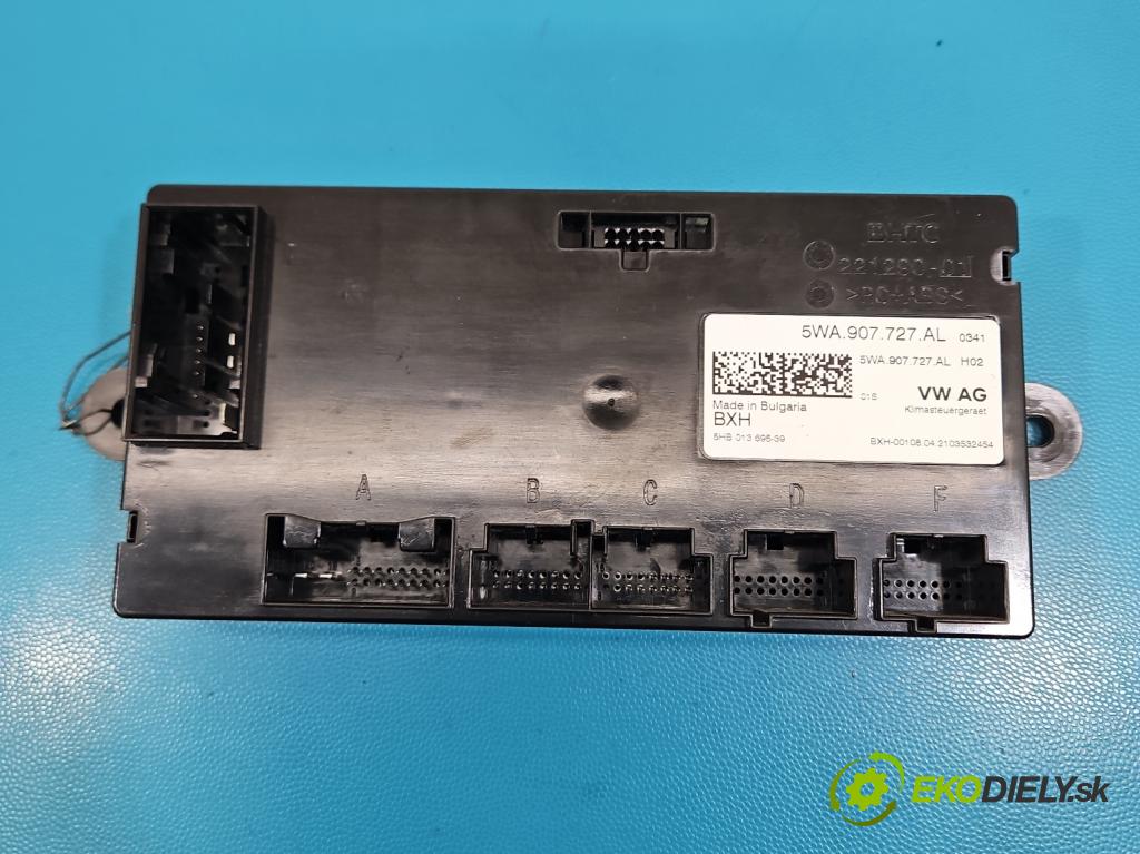 Skoda Octavia IV 2019- 2.0 TDI 116 HP manual 85 kW 1968 cm3 5- riadiaca jednotka ostatné 5WA907727AL