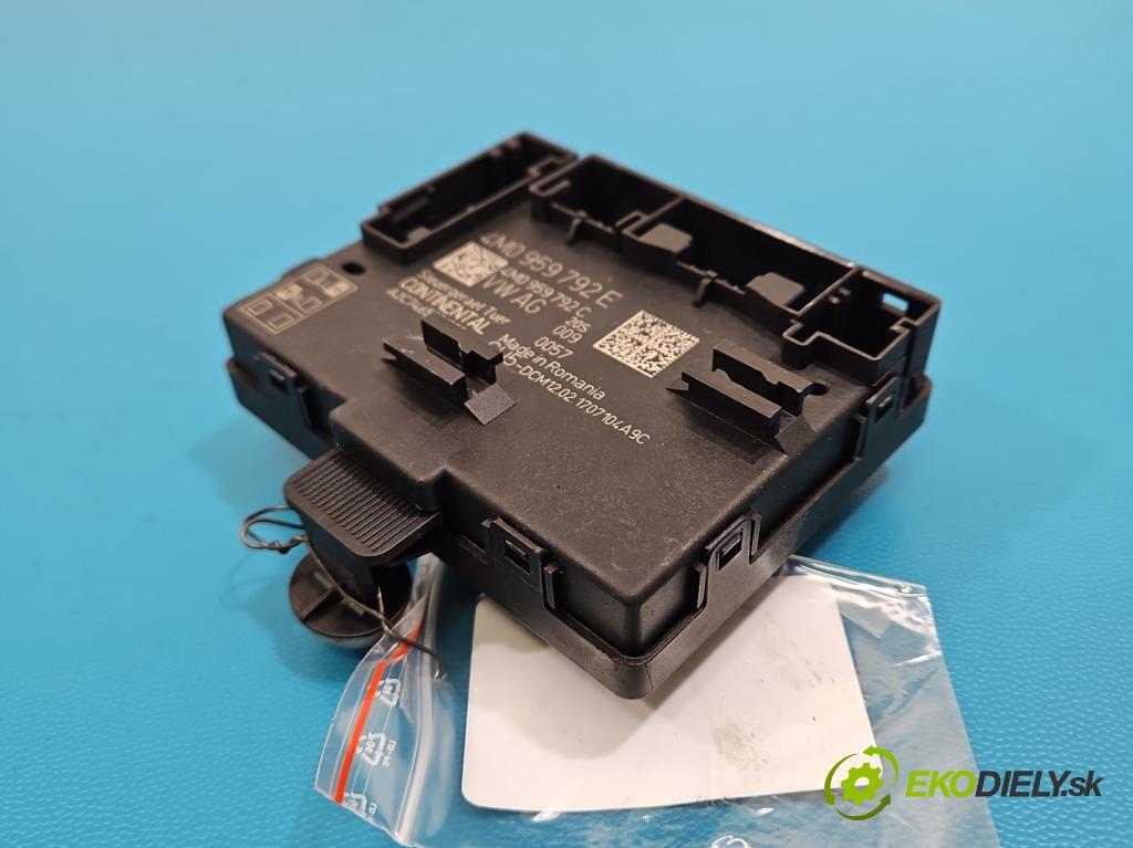 Audi Q7 2015- 3.0 TFSI CRE: 333KM: automatic 245 kW 2995 cm3 5- riadiaca jednotka ostatné 4M0959792E