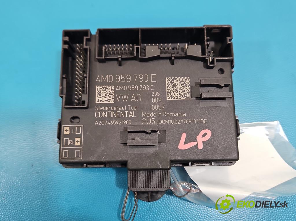 Audi Q7 2015- 3.0 TFSI 333KM: automatic 245 kW 2995 cm3 5- riadiaca jednotka ostatné 4M0959793E