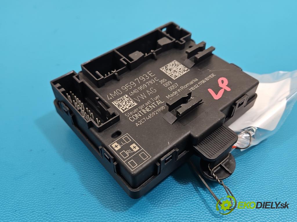 Audi Q7 2015- 3.0 TFSI 333KM: automatic 245 kW 2995 cm3 5- řídící jednotka 4M0959793E