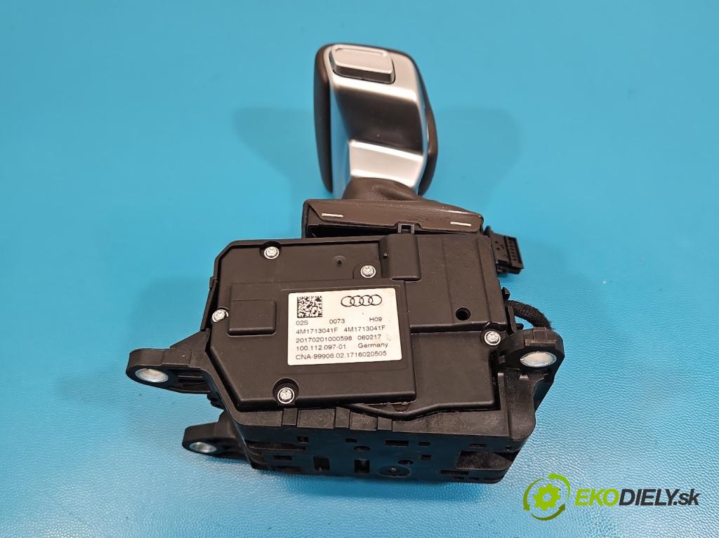 Audi Q7 2015- 3.0 TFSI 333KM: automatic 245 kW 2995 cm3 5- Páka: Změny: stupeň,rýchlosť 4M1713041F (Rýchlostná páka (kulisa))