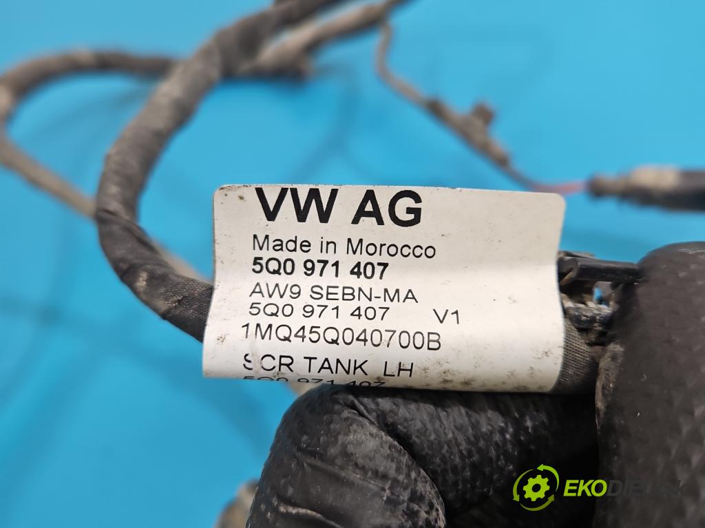 Skoda Octavia IV 2019- 2.0 TDI 116 HP manual 85 kW 1968 cm3 5- Zväzok: ostatné 5Q0971407