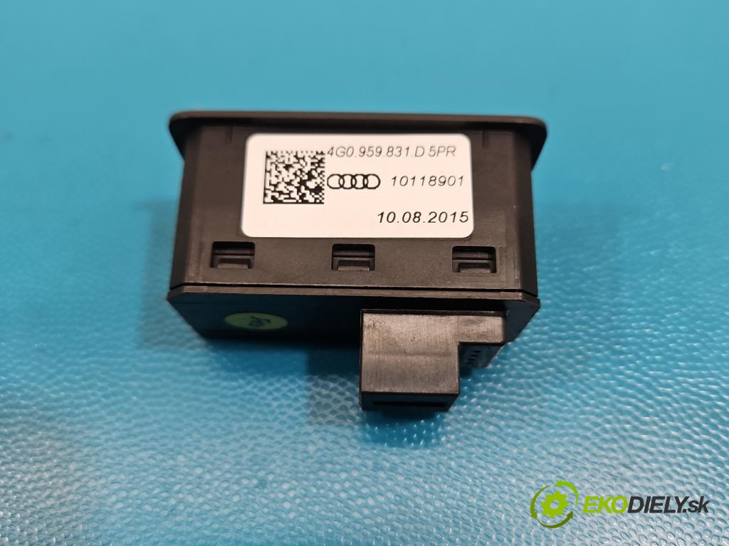 Audi Q7 2015- 3.0 TFSI 333KM: automatic 245 kW 2995 cm3 5- prepínač ostatné 4G0959831D
