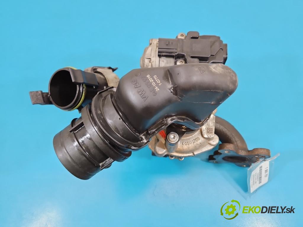 Vw Golf VII 2012-2020 1.2 TSI 86 HP manual 63 kW 1197 cm3 5- turbodúchadlo, turbo 04E145721L (Turbodúchadlo (kompletné))
