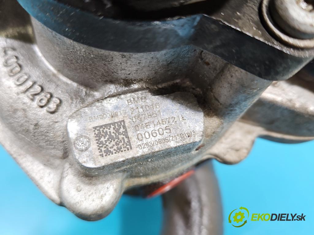 Vw Golf VII 2012-2020 1.2 TSI 86 HP manual 63 kW 1197 cm3 5- turbodúchadlo, turbo 04E145721L (Turbodúchadlo (kompletné))