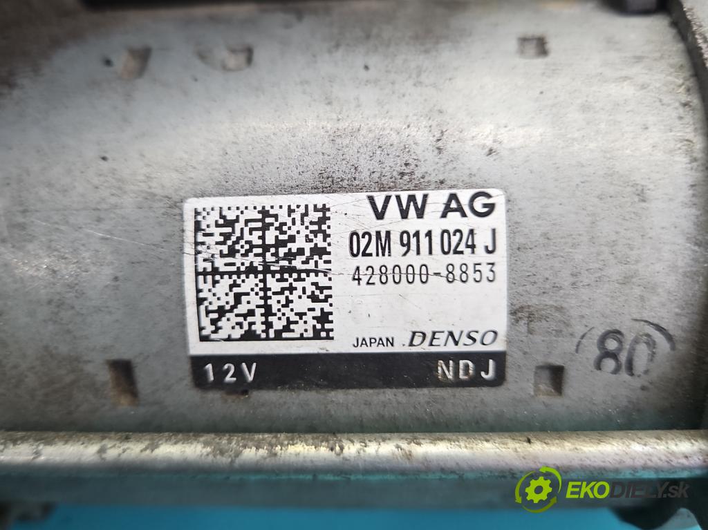 Vw Golf VII 2012-2020 1.2 TSI 86 HP manual 63 kW 1197 cm3 5- štartér 428000-8853 (Štartér)