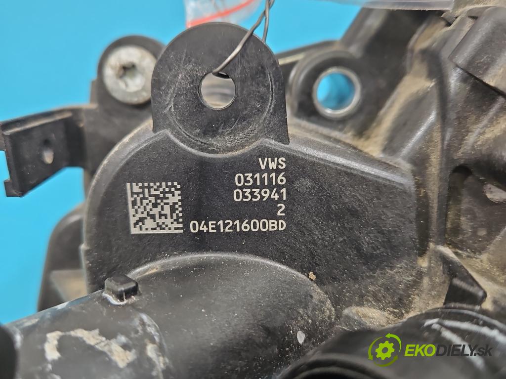 Vw Golf VII 2012-2020 1.2 TSI 86 HP manual 63 kW 1197 cm3 5- čerpadlo voda: 04E121600BD (Vodná pumpa)