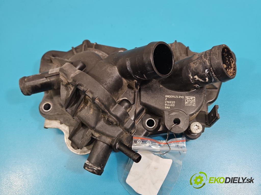 Vw Golf VII 2012-2020 1.2 TSI 86 HP manual 63 kW 1197 cm3 5- čerpadlo voda: 04E121600BD (Vodná pumpa)