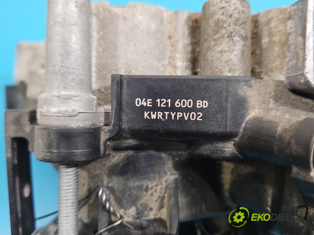 Vw Golf VII 2012-2020 1.2 TSI 86 HP manual 63 kW 1197 cm3 5- čerpadlo voda: 04E121600BD (Vodná pumpa)