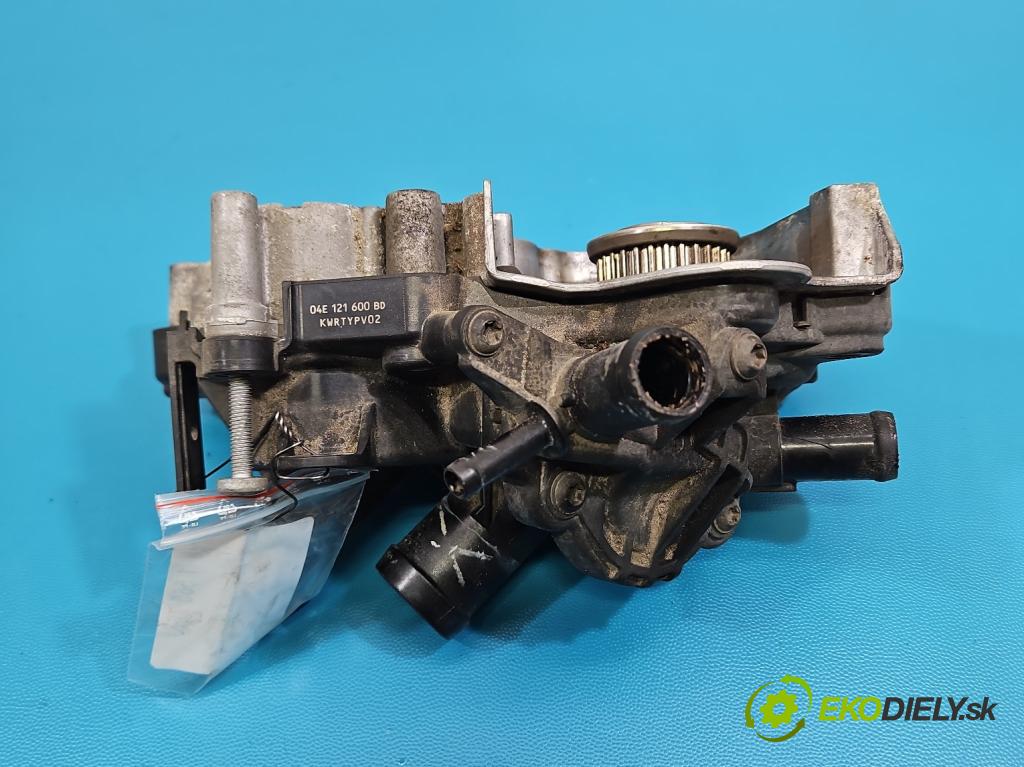 Vw Golf VII 2012-2020 1.2 TSI 86 HP manual 63 kW 1197 cm3 5- čerpadlo voda: 04E121600BD (Vodná pumpa)