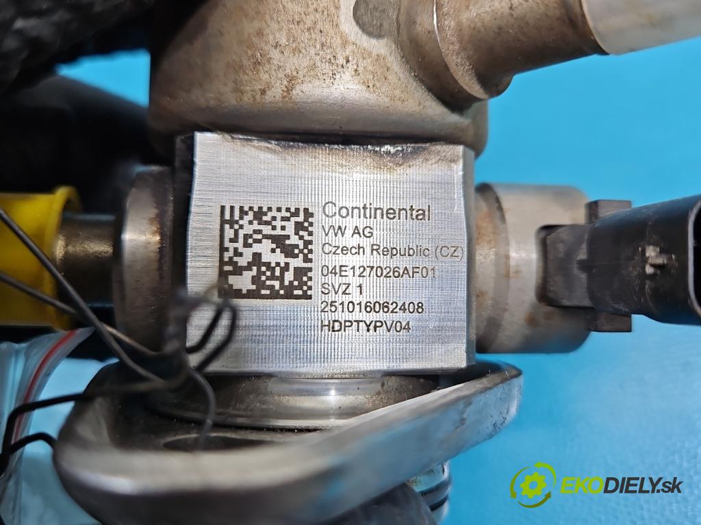 Vw Golf VII 2012-2020 1.2 TSI 86 HP manual 63 kW 1197 cm3 5- čerpadlo palivo 04E127026AF