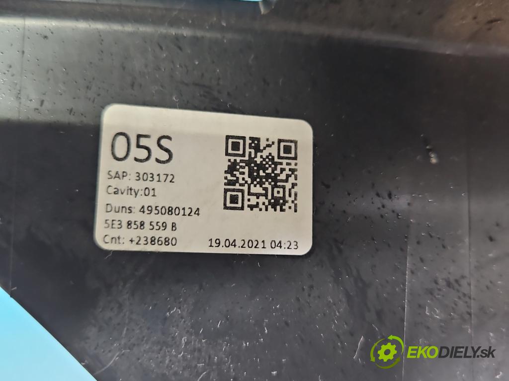 Skoda Octavia IV 2019- 2.0 TDI 116 HP manual 85 kW 1968 cm3 5- obal 5E3858559B