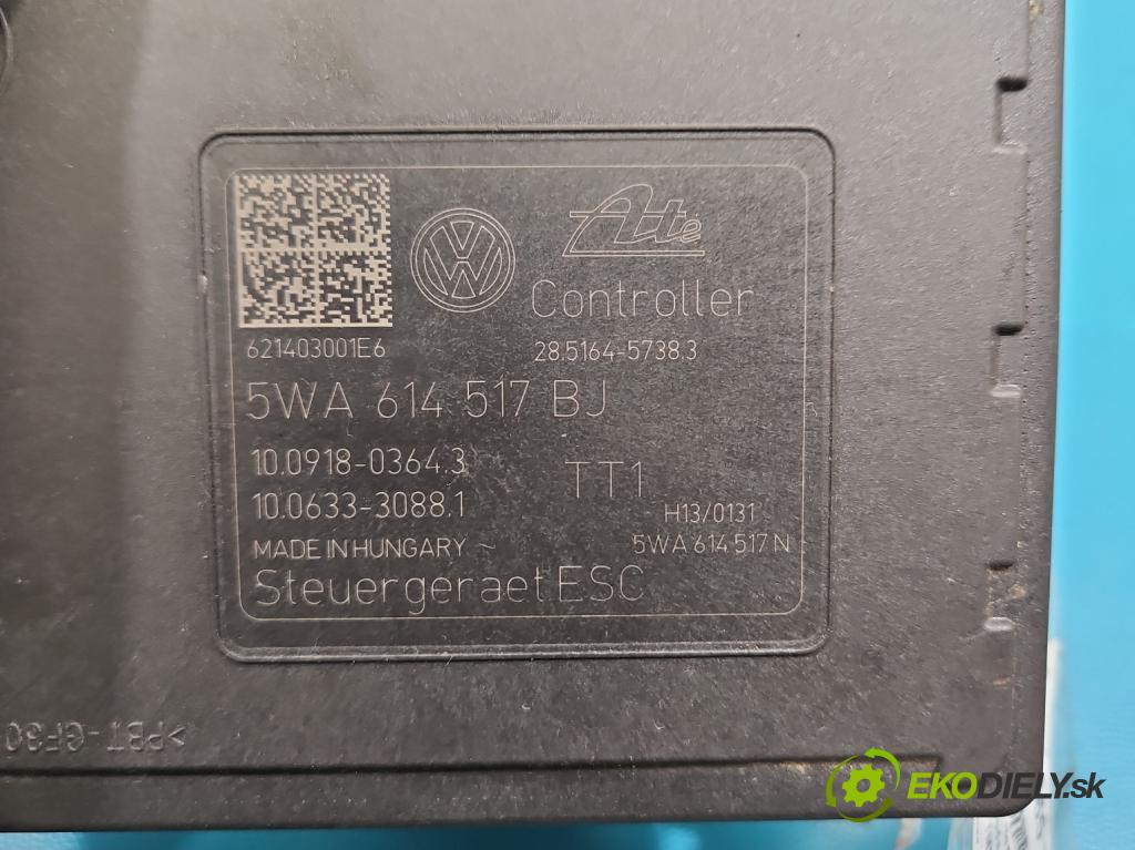 Skoda Octavia IV 2019- 2.0 TDI 116 HP manual 85 kW 1968 cm3 5- čerpadlo abs 5WA614517BJ (Pumpa ABS)