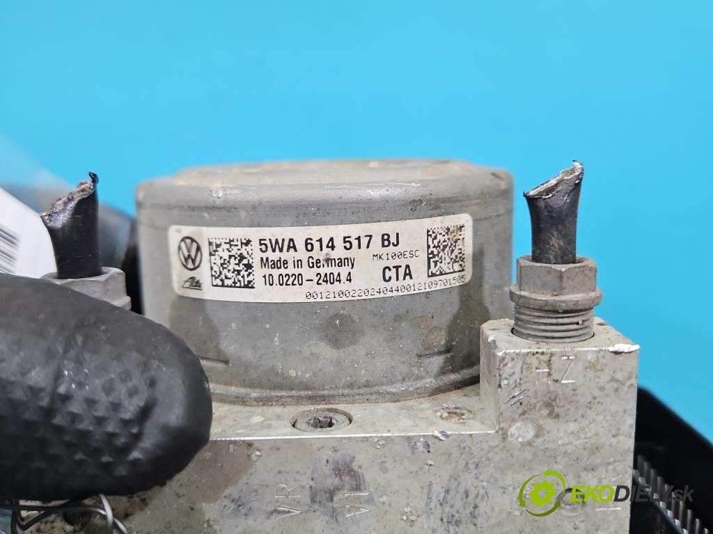 Skoda Octavia IV 2019- 2.0 TDI 116 HP manual 85 kW 1968 cm3 5- čerpadlo abs 5WA614517BJ (Pumpa ABS)