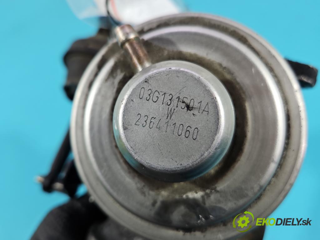 Skoda Octavia II 2004-2013 1.9 tdi 105 HP manual 77 kW 1896 cm3 5- klapka 03G131501A (Škrtiaca klapka)