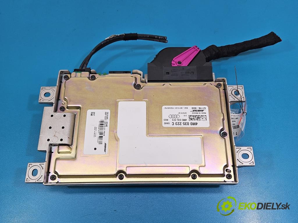 Audi Q7 2015- 3.0 TFSI CRE: 333KM: automatic 245 kW 2995 cm3 5- Zesilovač: 4M0035223C (Zosilňovač)