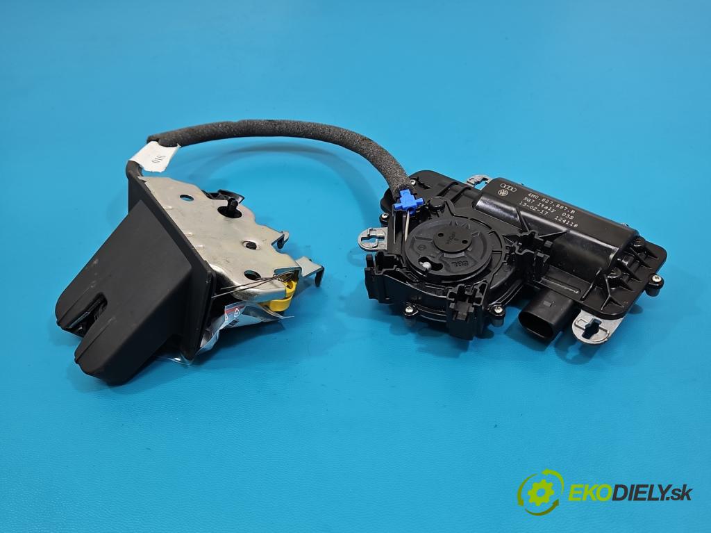 Audi Q7 2015- 3.0 TFSI CRE: 333KM: automatic 245 kW 2995 cm3 5- zámok kufrové dvere zadné 4M0827887B