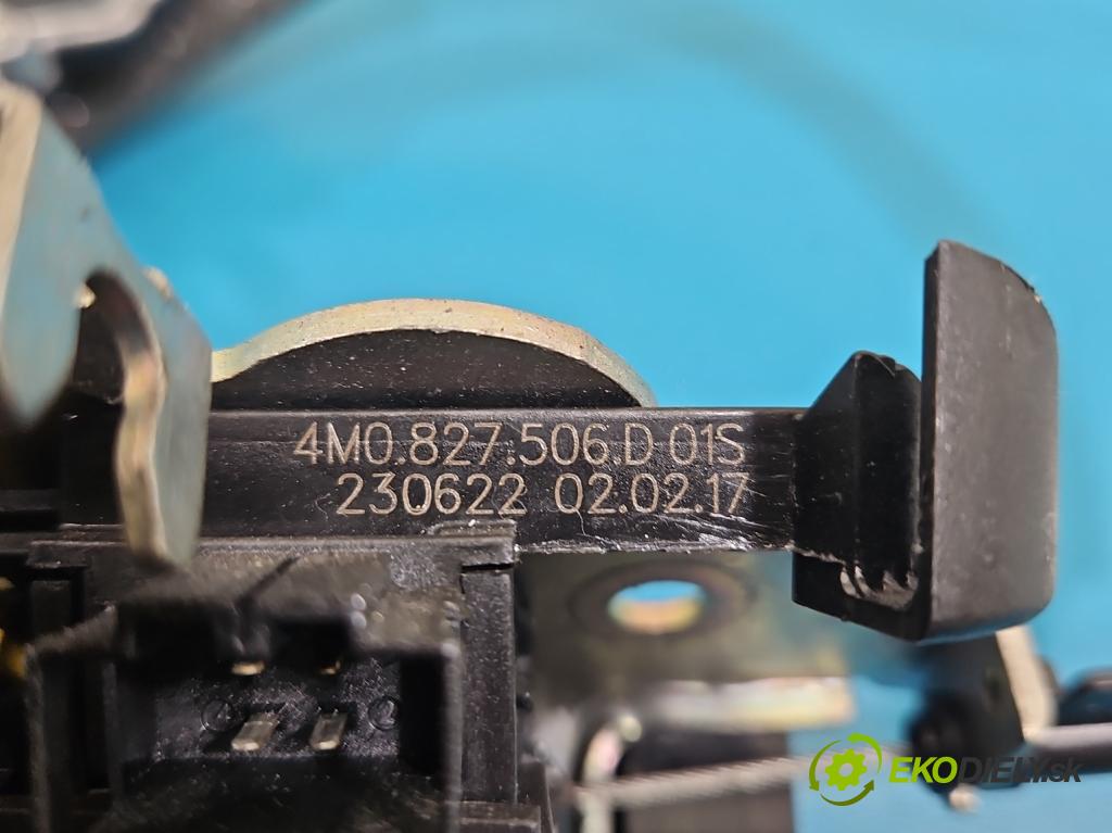 Audi Q7 2015- 3.0 TFSI CRE: 333KM: automatic 245 kW 2995 cm3 5- zámok kufrové dvere zadné 4M0827887B