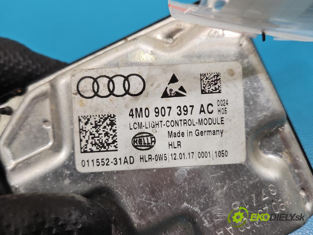 Audi Q7 2015- 3.0 TFSI CRE: 333KM: automatic 245 kW 2995 cm3 5- modul lampy: 4M0907397AC