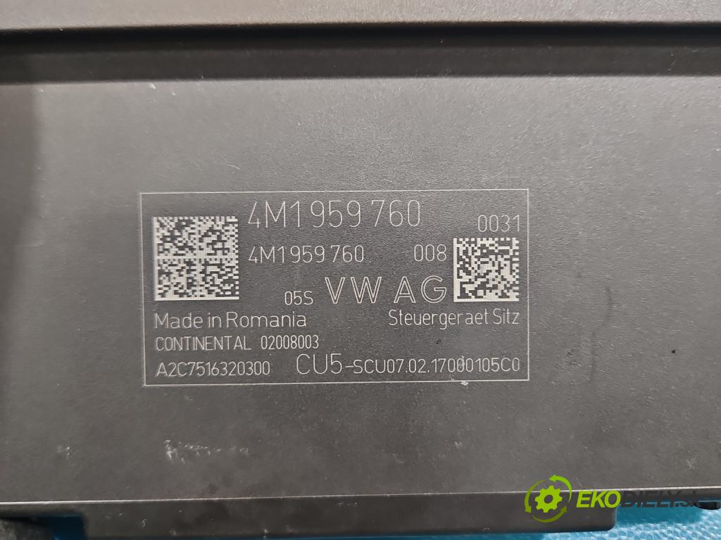 Audi Q7 2015- 3.0 TFSI 333KM: automatic 245 kW 2995 cm3 5- riadiaca jednotka ostatné 4M1959760