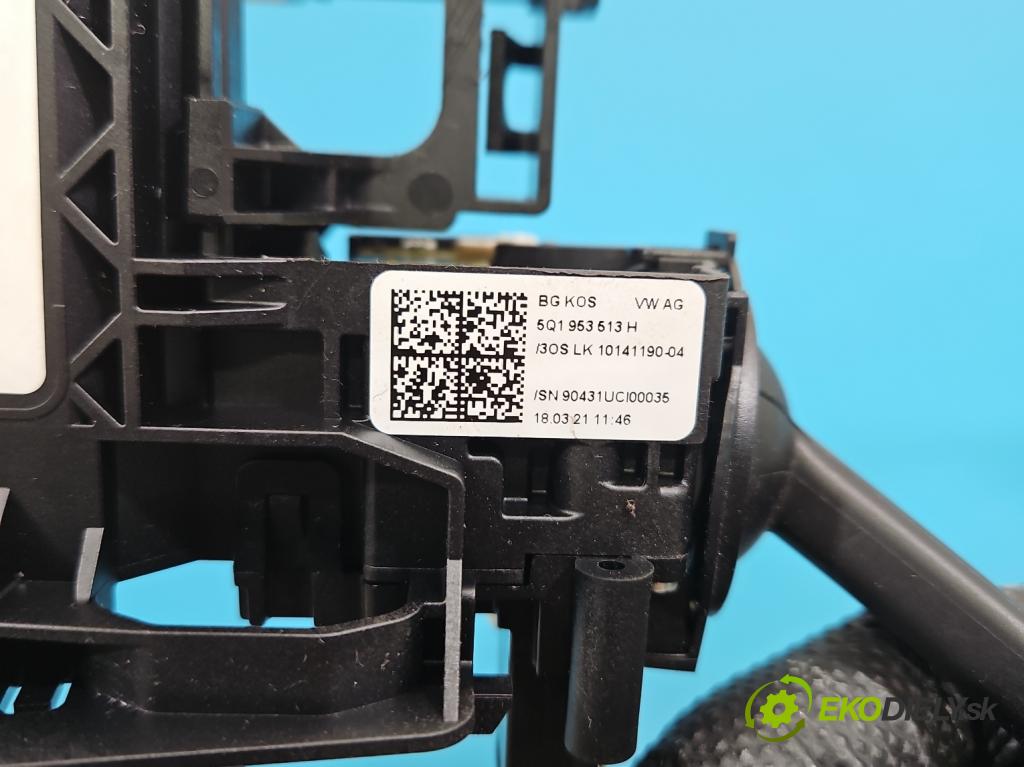 Skoda Octavia IV 2019- 2.0 TDI 116 HP manual 85 kW 1968 cm3 5- prepínač komplex: 5Q1953507ED (Prepínacie páčky pod volantom)