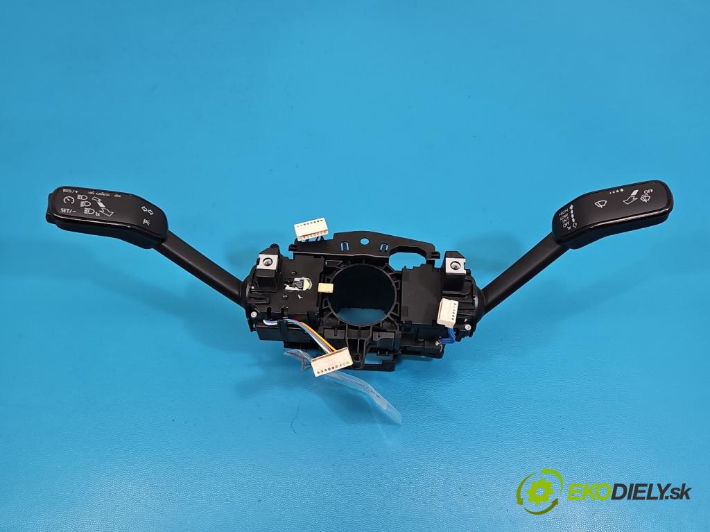Skoda Octavia IV 2019- 2.0 TDI 116 hp manual 85 kW 1968 cm3 5- Přepínač sdružený 5Q1953507ED (Páčky pod volantem)