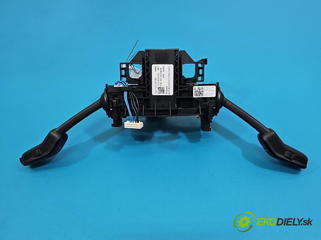 Skoda Octavia IV 2019- 2.0 TDI 116 HP manual 85 kW 1968 cm3 5- prepínač komplex: 5Q1953507ED (Prepínacie páčky pod volantom)