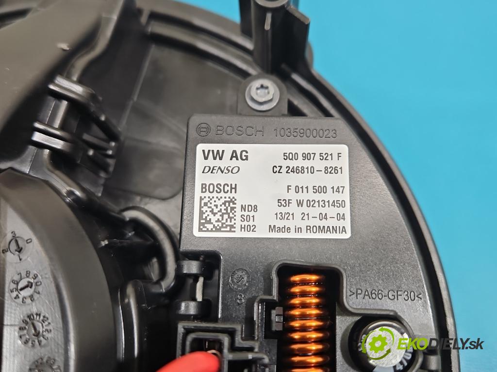 Skoda Octavia IV 2019- 2.0 TDI 116 HP manual 85 kW 1968 cm3 5- ventilátor vzduchu 5WB819015