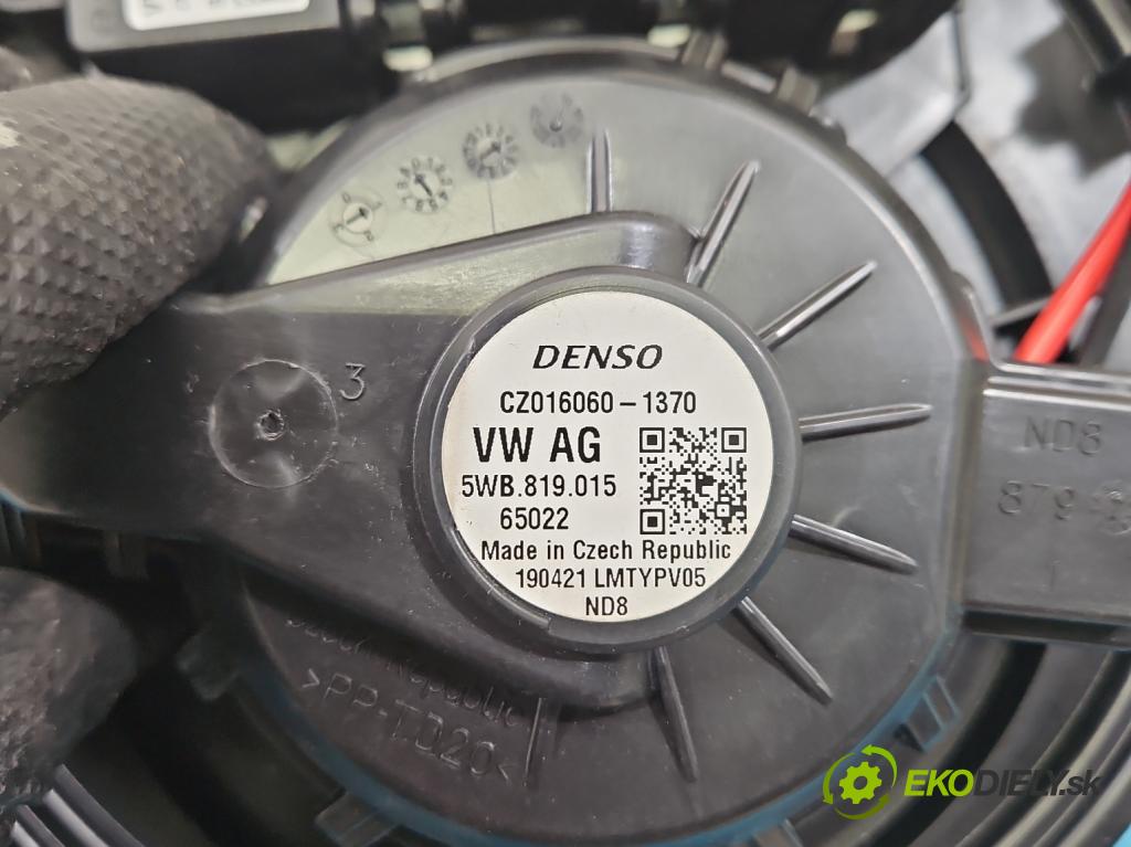 Skoda Octavia IV 2019- 2.0 TDI 116 HP manual 85 kW 1968 cm3 5- ventilátor vzduchu 5WB819015