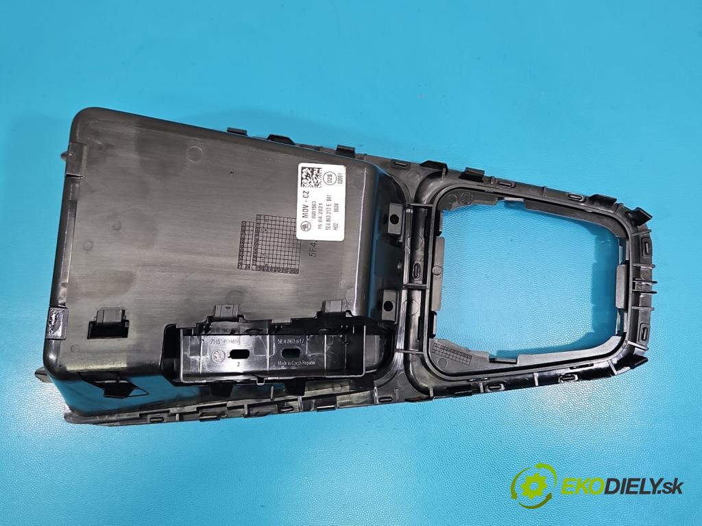 Skoda Octavia IV 2019- 2.0 TDI 116 hp manual 85 kW 1968 cm3 5- lišta ozdobná interiéry: 5E4863212E