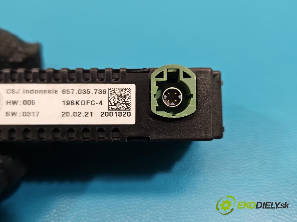 Skoda Octavia IV 2019- 2.0 TDI 116 HP manual 85 kW 1968 cm3 5- zásuvka USB 657035736