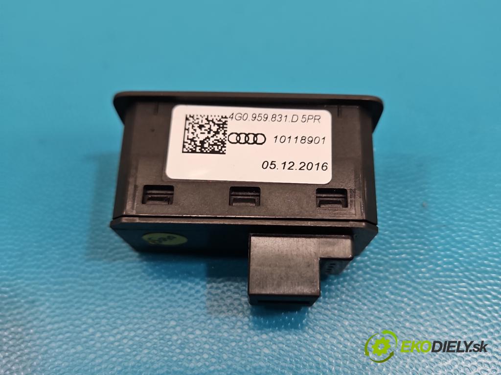 Audi Q7 2015- 3.0 TFSI 333KM: automatic 245 kW 2995 cm3 5- prepínač ostatné 4G0959831D