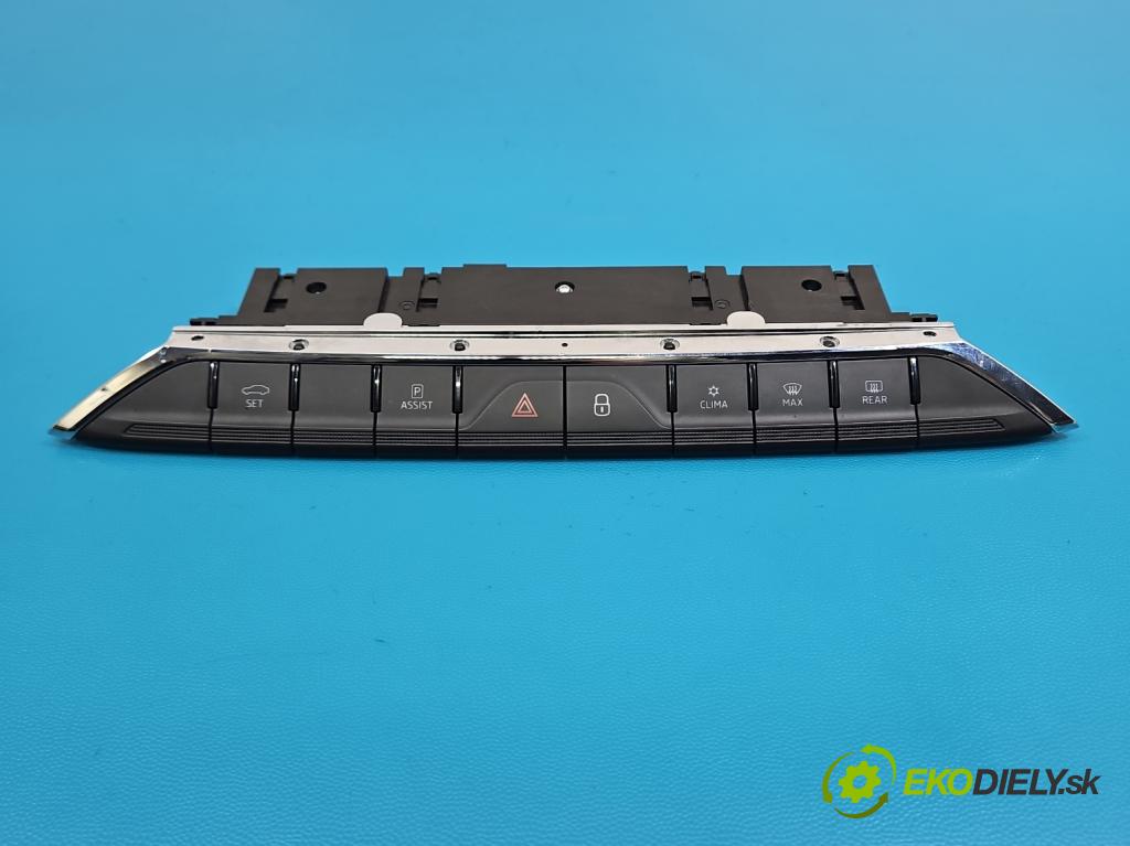 Skoda Octavia IV 2019- 2.0 TDI 116 hp manual 85 kW 1968 cm3 5- palubní deska panel topení 5E3925200F