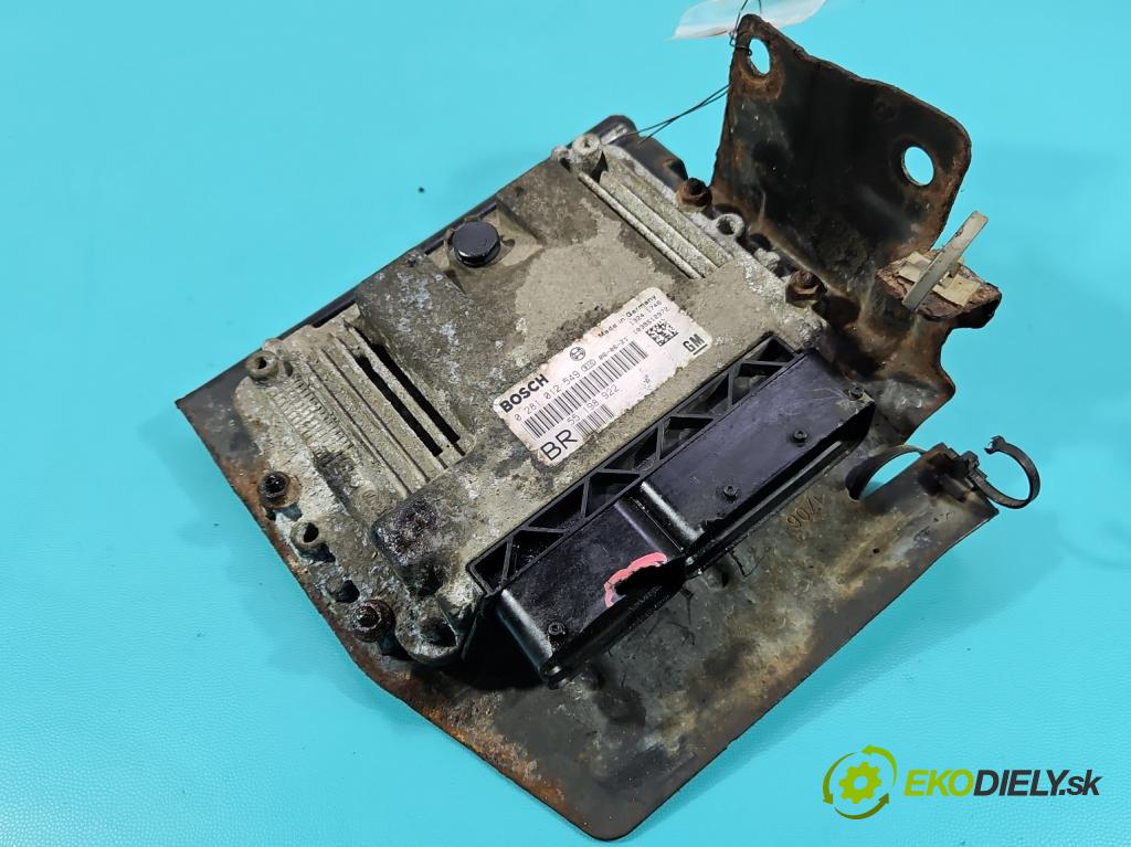 Opel Zafira B 2005-2014 1.9 cdti 120 HP manual 88 kW 1910 cm3 5- riadiaca jednotka motora 0281012549