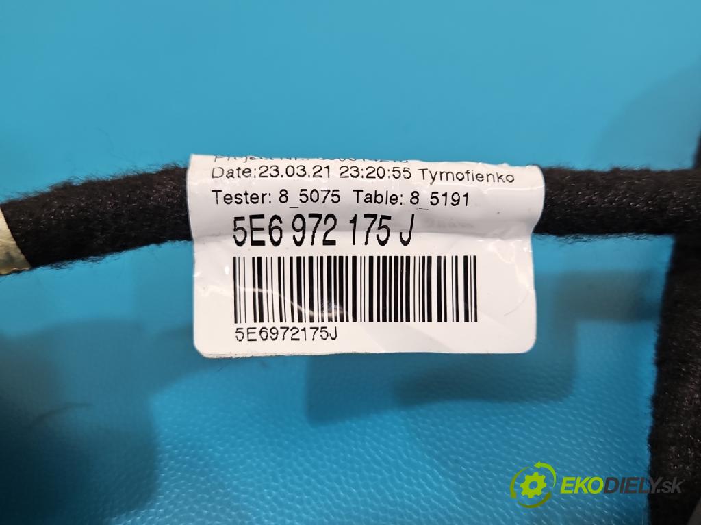 Skoda Octavia IV 2019- 2.0 TDI 116 HP manual 85 kW 1968 cm3 5- Zväzok: kufrové dvere zadné 5E6972175J