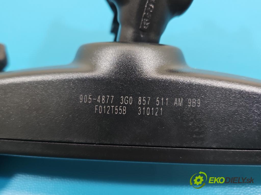 Skoda Octavia IV 2019- 2.0 TDI 116 HP manual 85 kW 1968 cm3 5- zrkadlo uvnitř: 3G0857511AM (Spätné zrkadlo vnútorné)