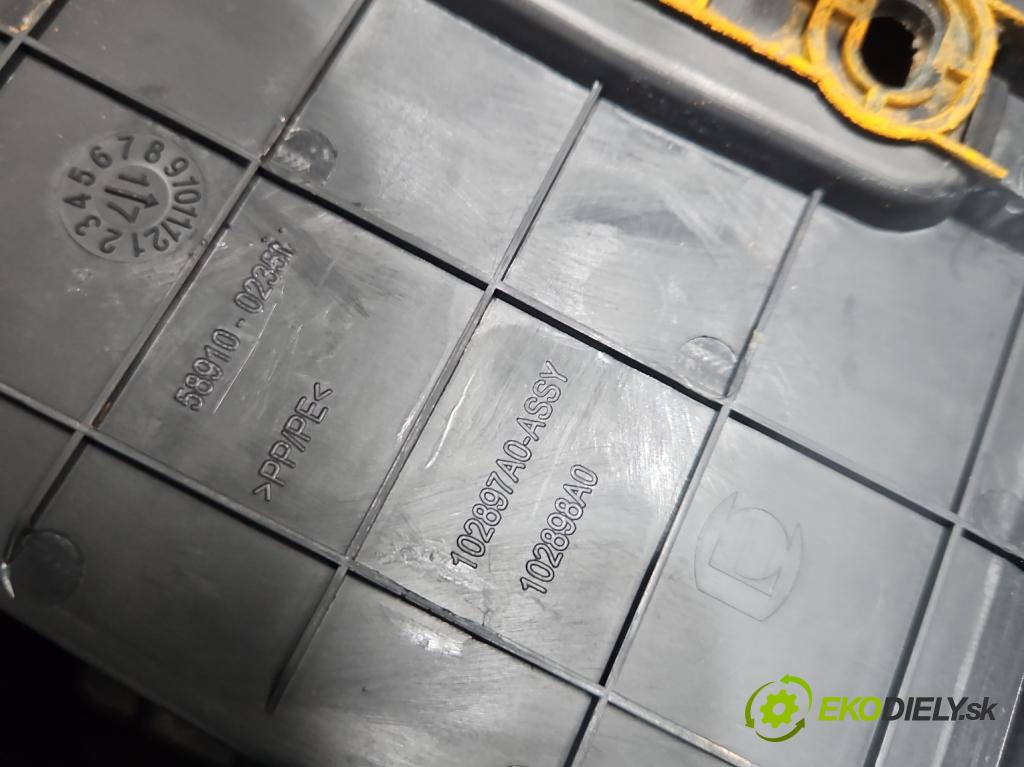 Toyota Corolla E16/E18  2013-2019 1.6 16V 132 hp manual 97 kW 1598 cm3 4- loketní opěrka 58910-02350 (Loketní opěrka)