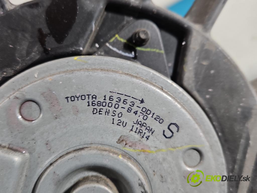 Toyota Corolla E16/E18  2013-2019 1.6 16V 132  HP manual 97 kW 1598 cm3 4- Ventilátor chladiča 89257-12010