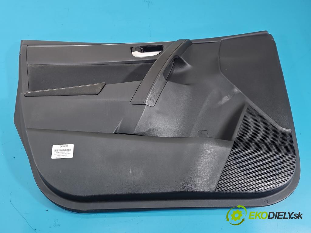Toyota Corolla E16/E18  2013-2019 1.6 16V 132  HP manual 97 kW 1598 cm3 4- Čalounictví: dvere predné ľavé 