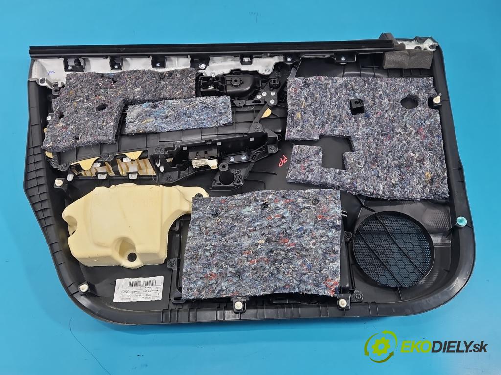 Toyota Corolla E16/E18  2013-2019 1.6 16V 132  HP manual 97 kW 1598 cm3 4- Čalounictví: dvere predné pravé 67061-02V40-28