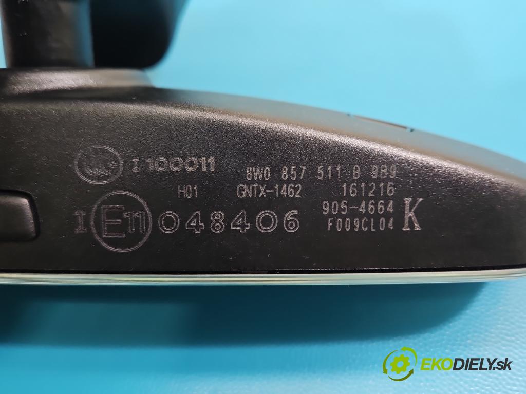 Audi Q7 2015- 3.0 TFSI CRE 333KM: automatic 245 kW 2995 cm3 5- zpětné zrcátko vnitřní 8W0857511B (Vnitřní zpětné zrcátko)