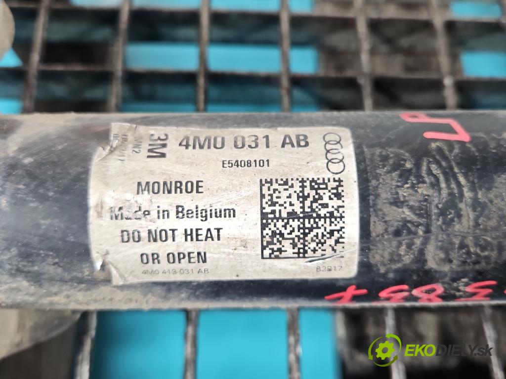 Audi Q7 2015- 3.0 TFSI CRE: 333KM: automatic 245 kW 2995 cm3 5- tlmič predné ľavý 4M0031AB (Kľučka dverí ostatné)