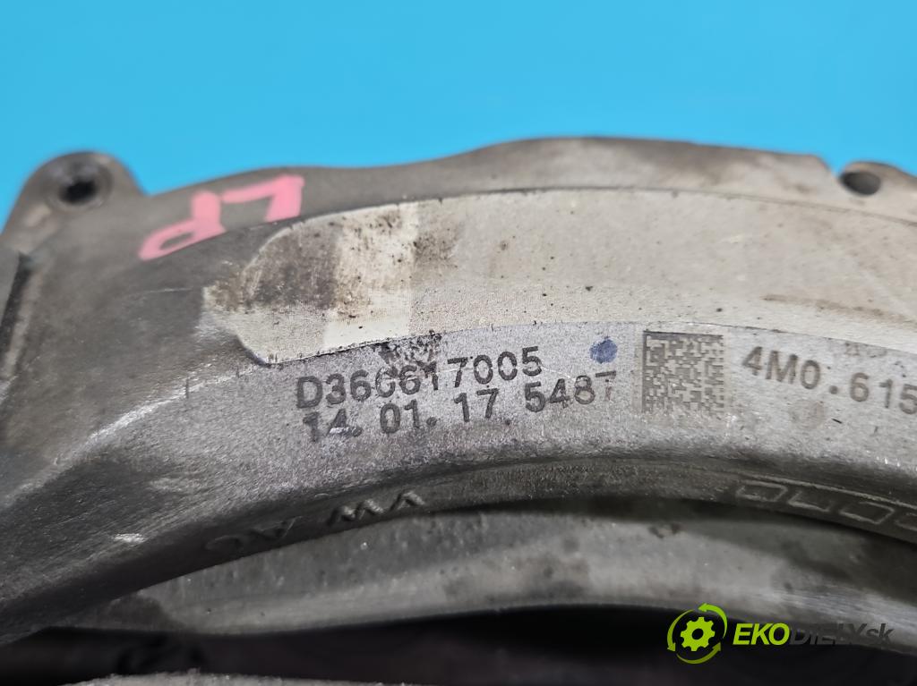 Audi Q7 2015- 3.0 TFSI CRE: 333KM: automatic 245 kW 2995 cm3 5- brzdič predné ľavý 4M0615105EB (Kľučka dverí ostatné)