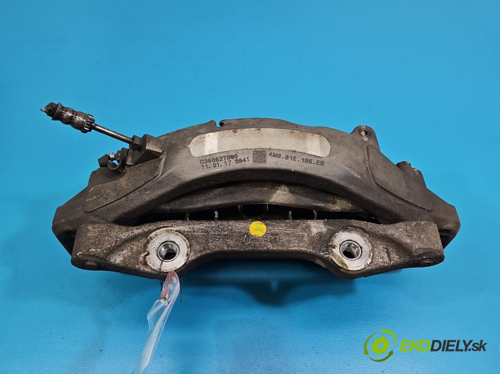 Audi Q7 2015- 3.0 TFSI CRE: 333KM: automatic 245 kW 2995 cm3 5- brzdič predné pravý 4M0615106EB (Kľučka dverí ostatné)