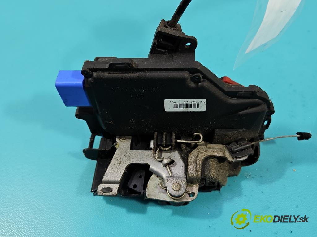Vw Golf plus 1.9 tdi 105 HP manual 77 kW 1896 cm3 5- zámok predné ľavý 3D1837015