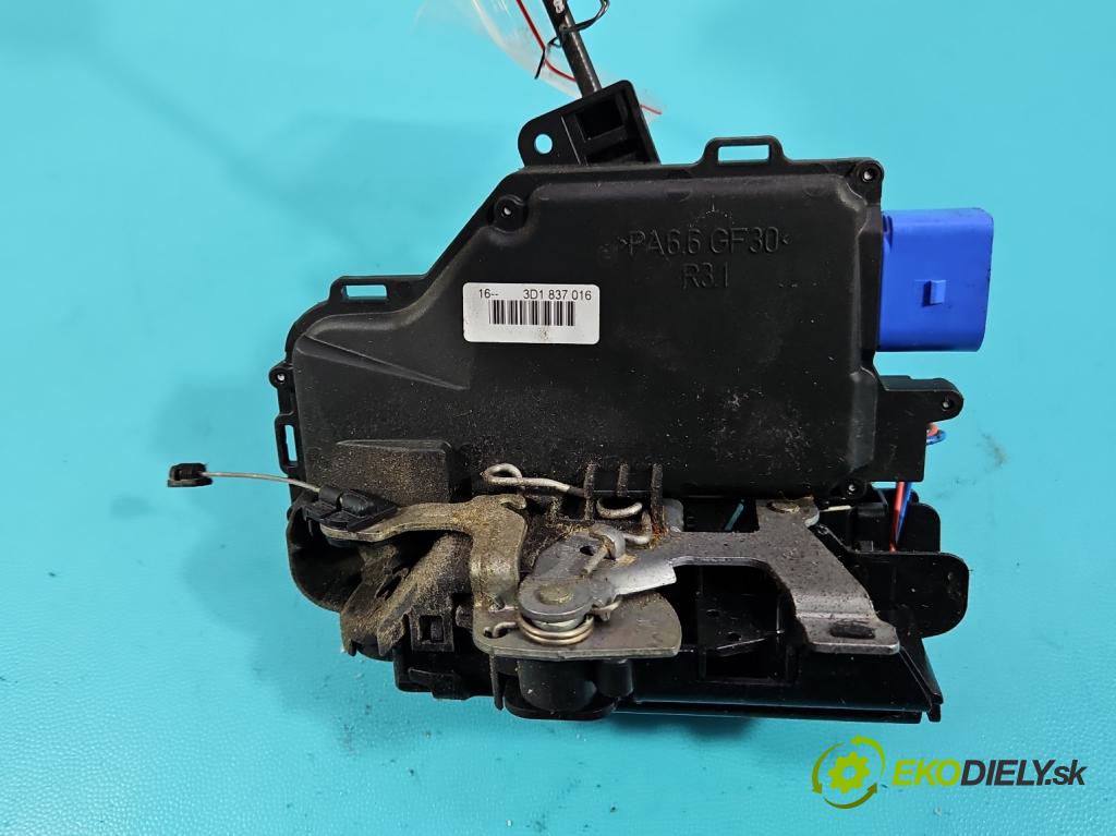 Vw Golf plus 1.9 tdi 105 hp manual 77 kW 1896 cm3 5- zámek přední pravý 3D1837016