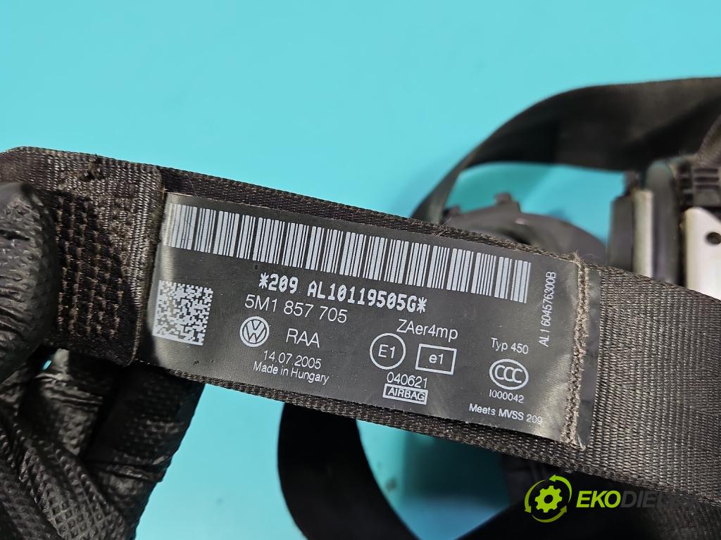 Vw Golf plus 1.9 tdi 105 hp manual 77 kW 1896 cm3 5- stěna bezpečnost přední levý 5M1857705